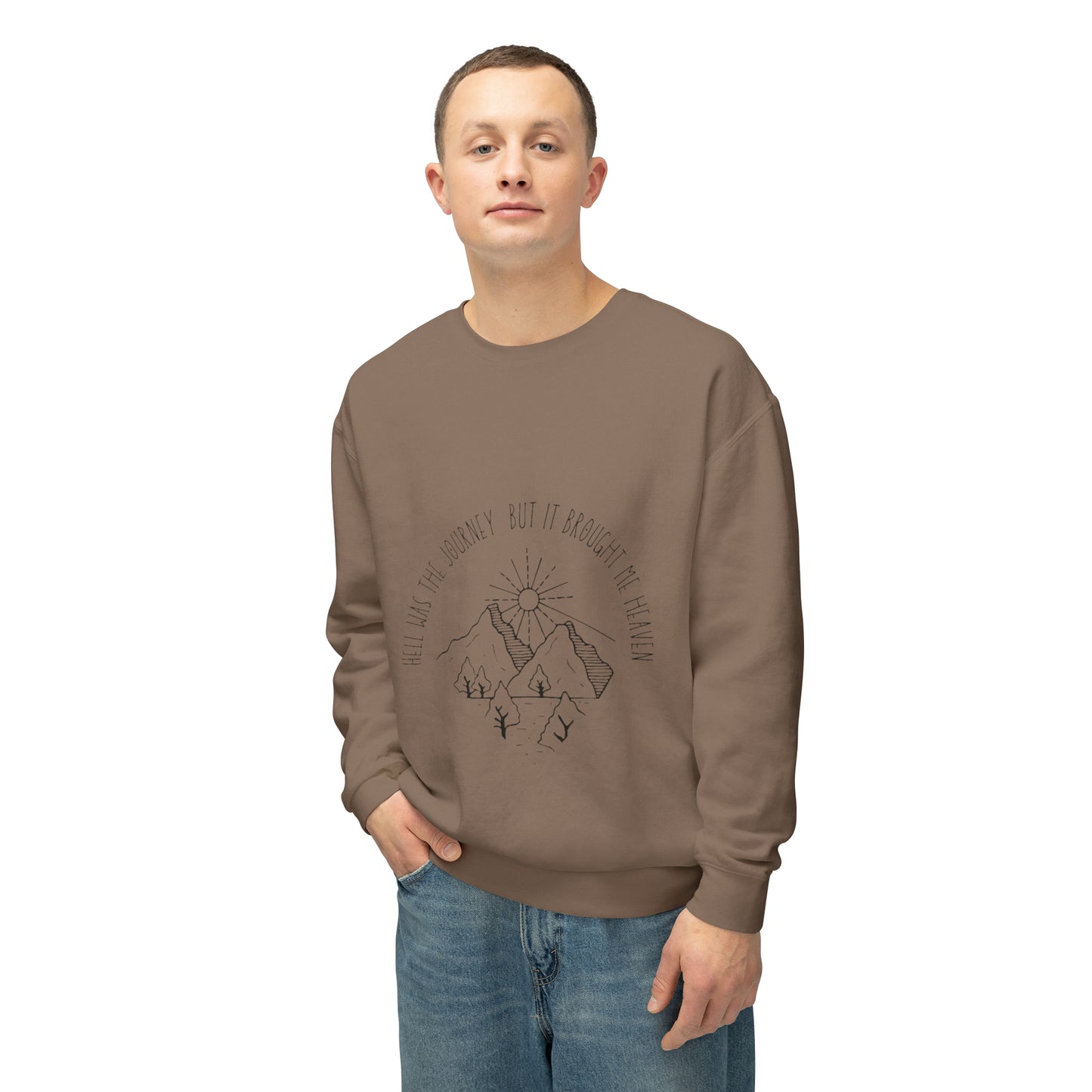 Invisible String Inspired Lightweight Sweatshirt